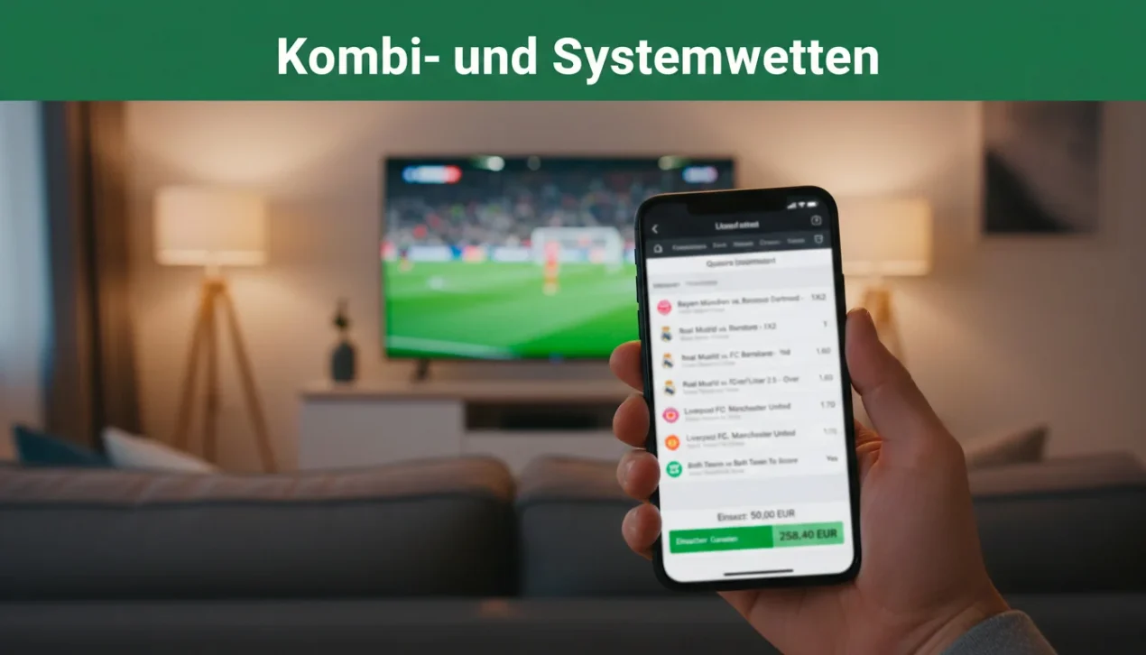 Kombiwetten und Systemwetten – Unterschied, Risiken und Strategien