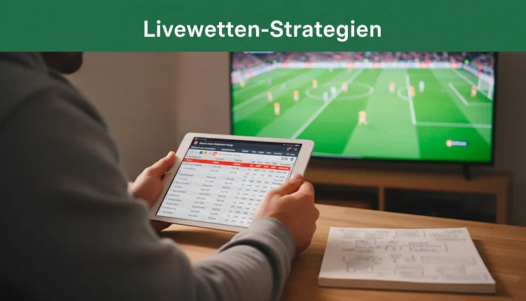 Livewetten Strategien Fußball – In-Play Wetten Ansätze