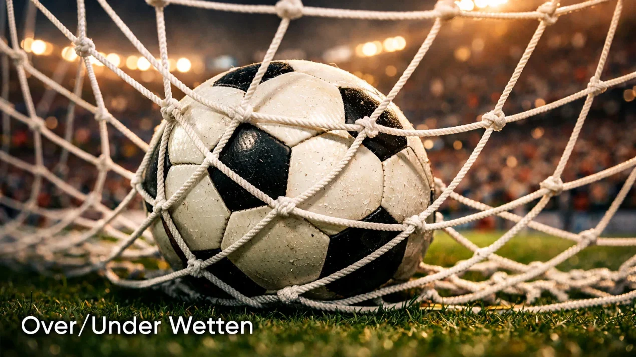 Over/Under Wetten – Torwetten im Fußball verstehen