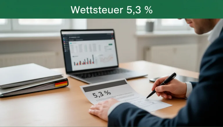 Wettsteuer Deutschland 5,3 % – Auswirkungen auf Quoten und Gewinn